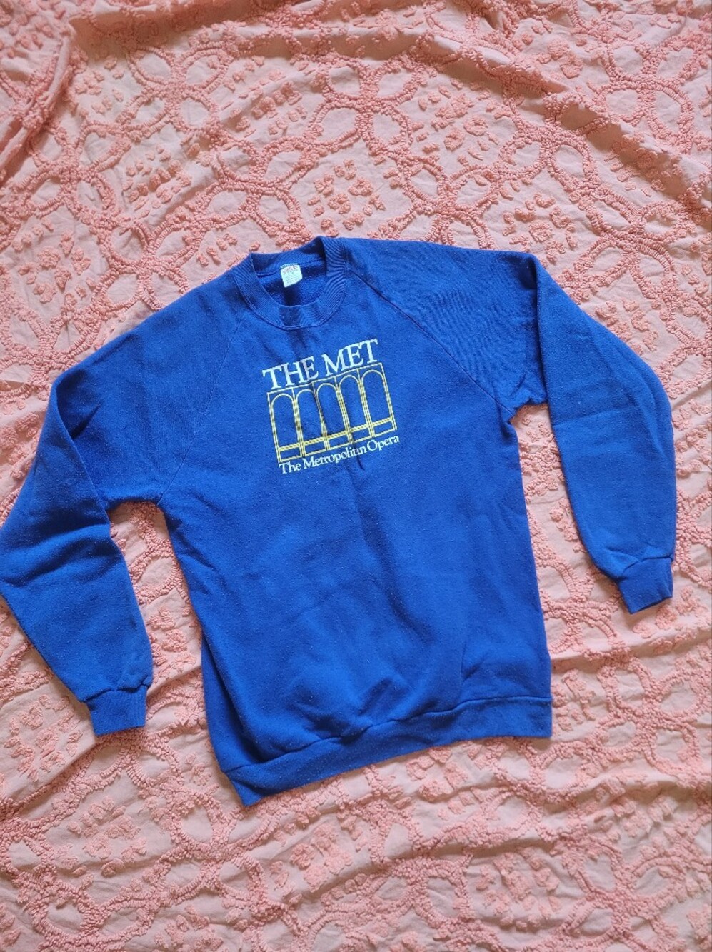 Women's Vintage Blue "The Met Sweatshirt"